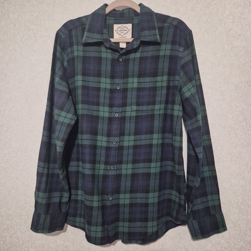 Pendleton Navy and Forest Plaid Men's Shirt